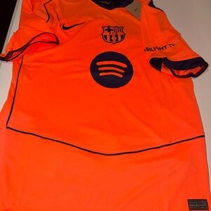 Barcelona away jersey size large